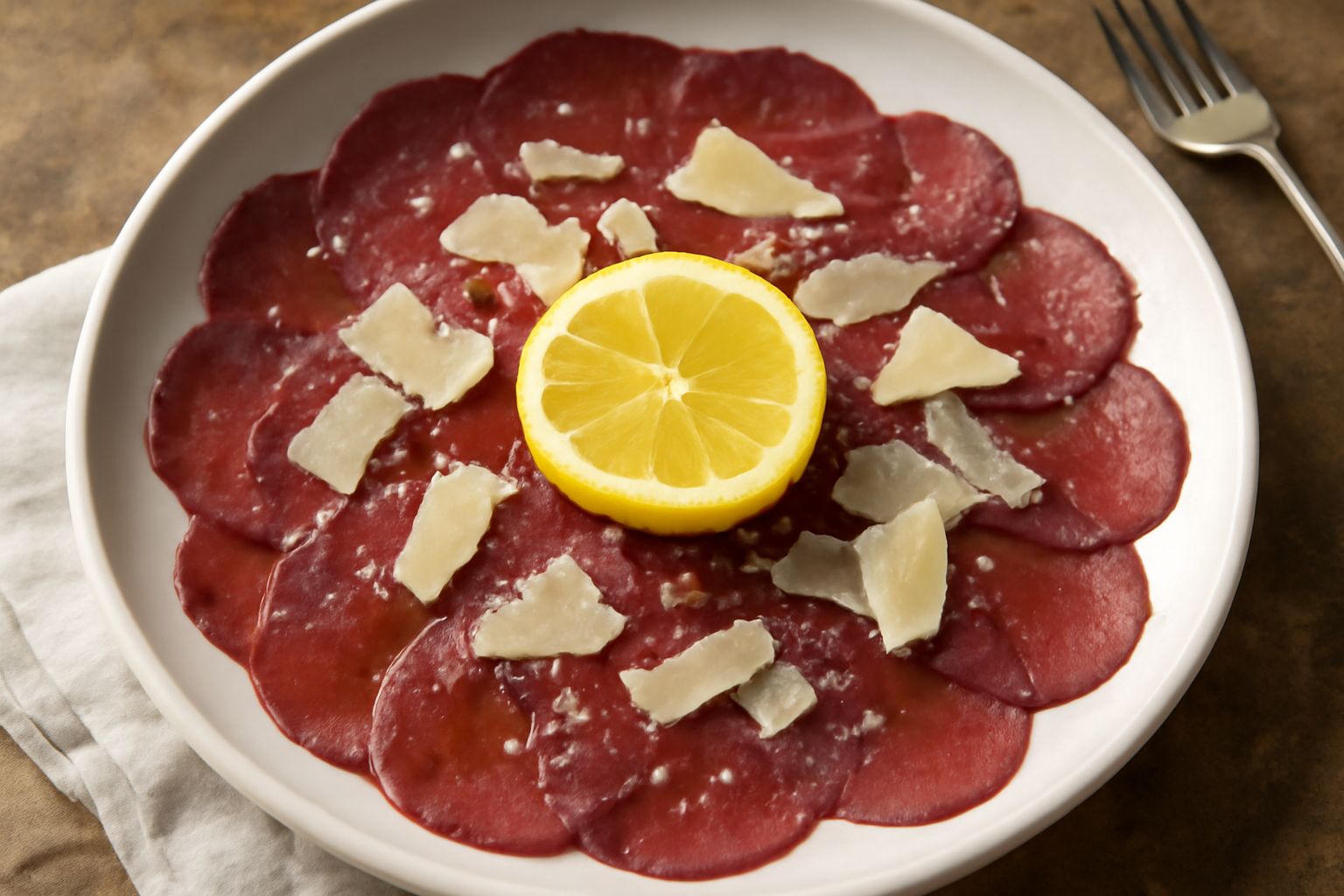 Carpaccio di cervo