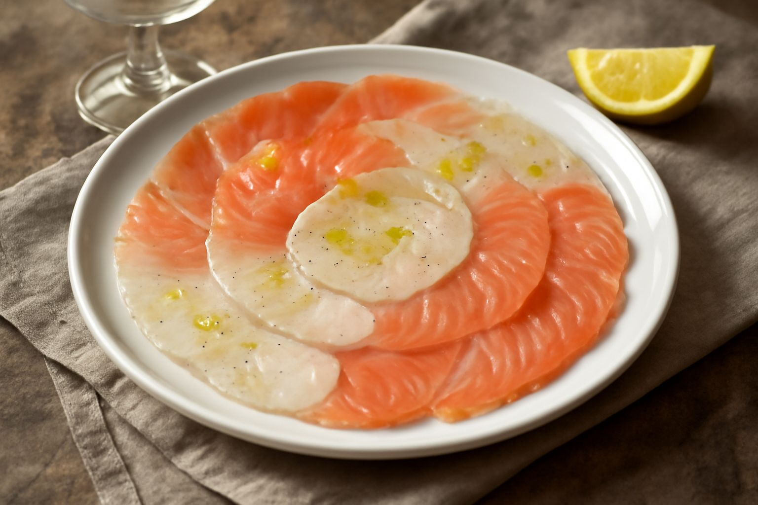 Carpaccio di pesce