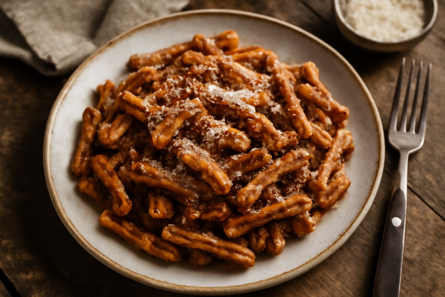 Caserecce al ragù
