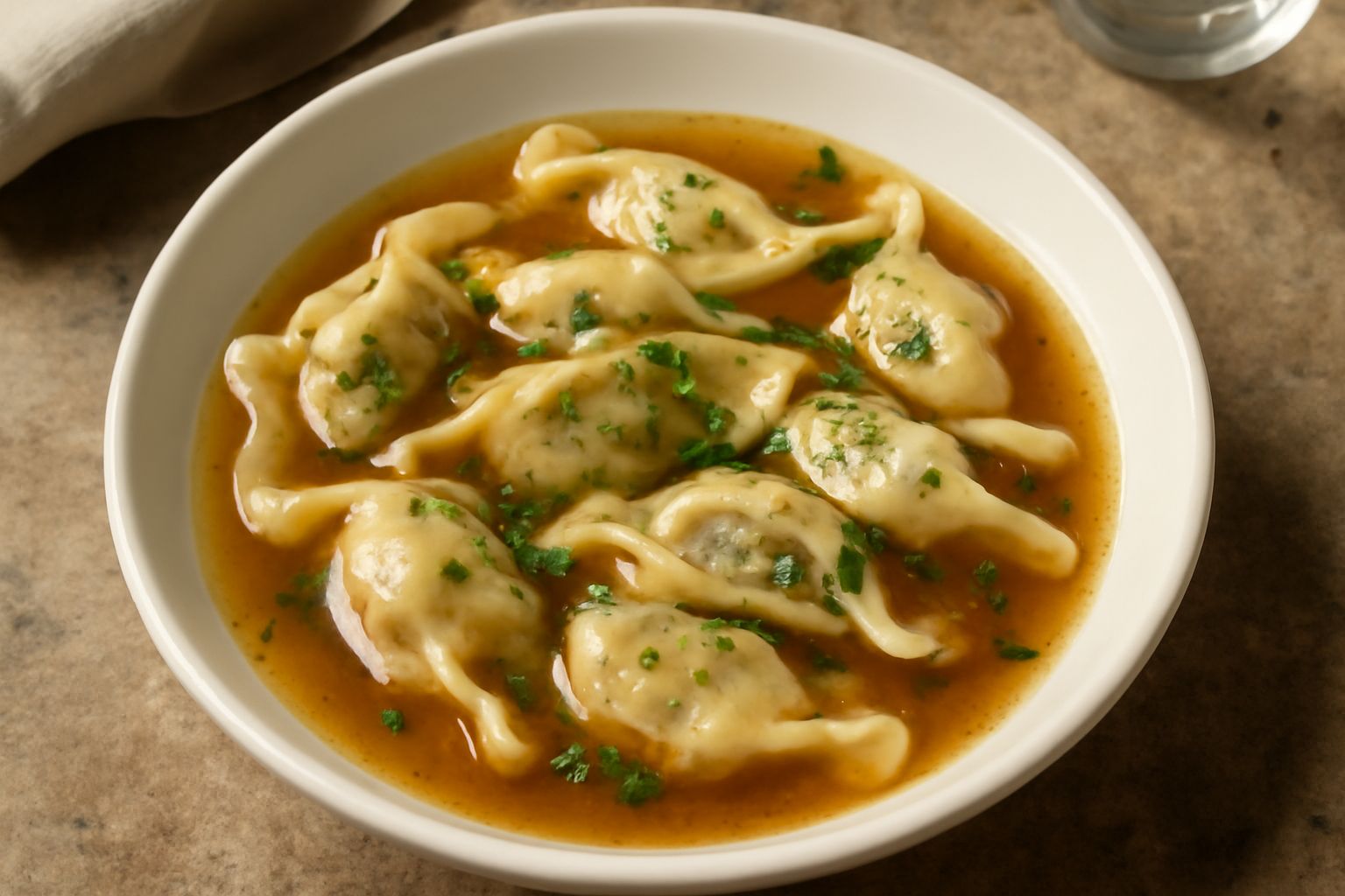 Casoncelli in brodo: pasta ripiena che nutre con brodo caldo e leggero