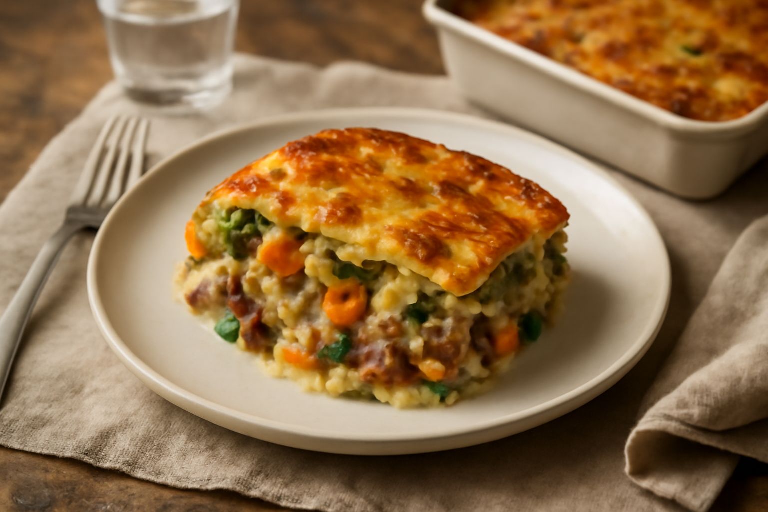Casseruola di avanzi