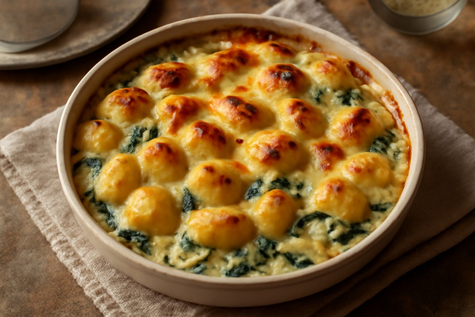 Casseruola di gnocchi