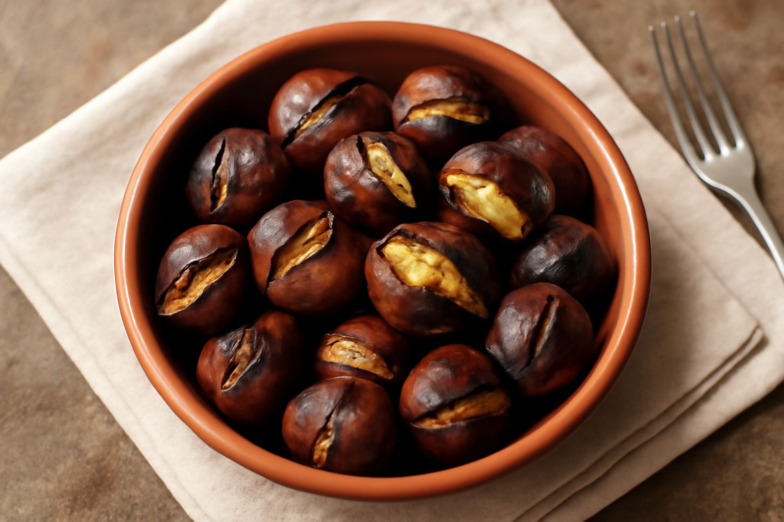 Castagne arrostite