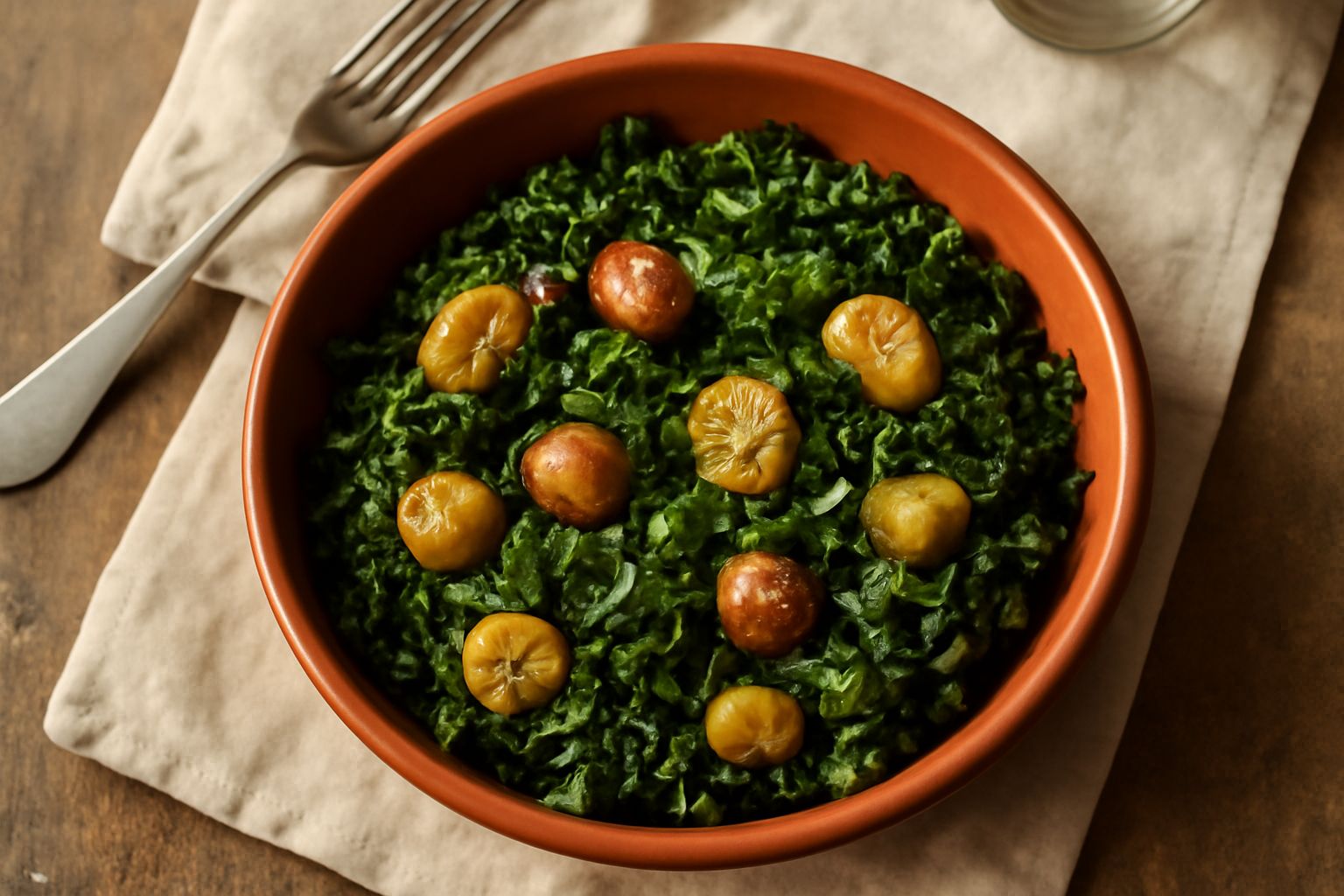Castagne e cavolo