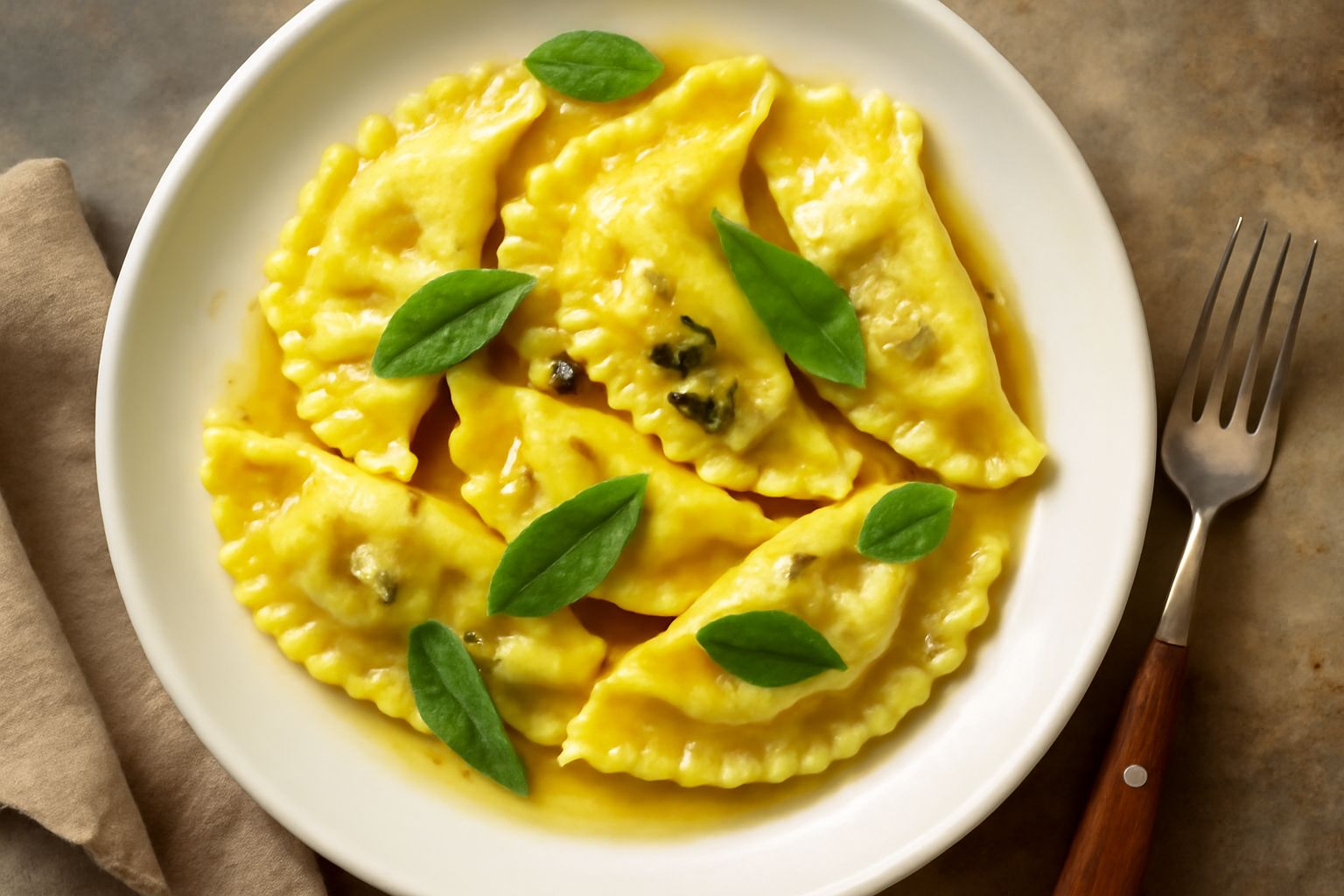 Casunziei ai funghi