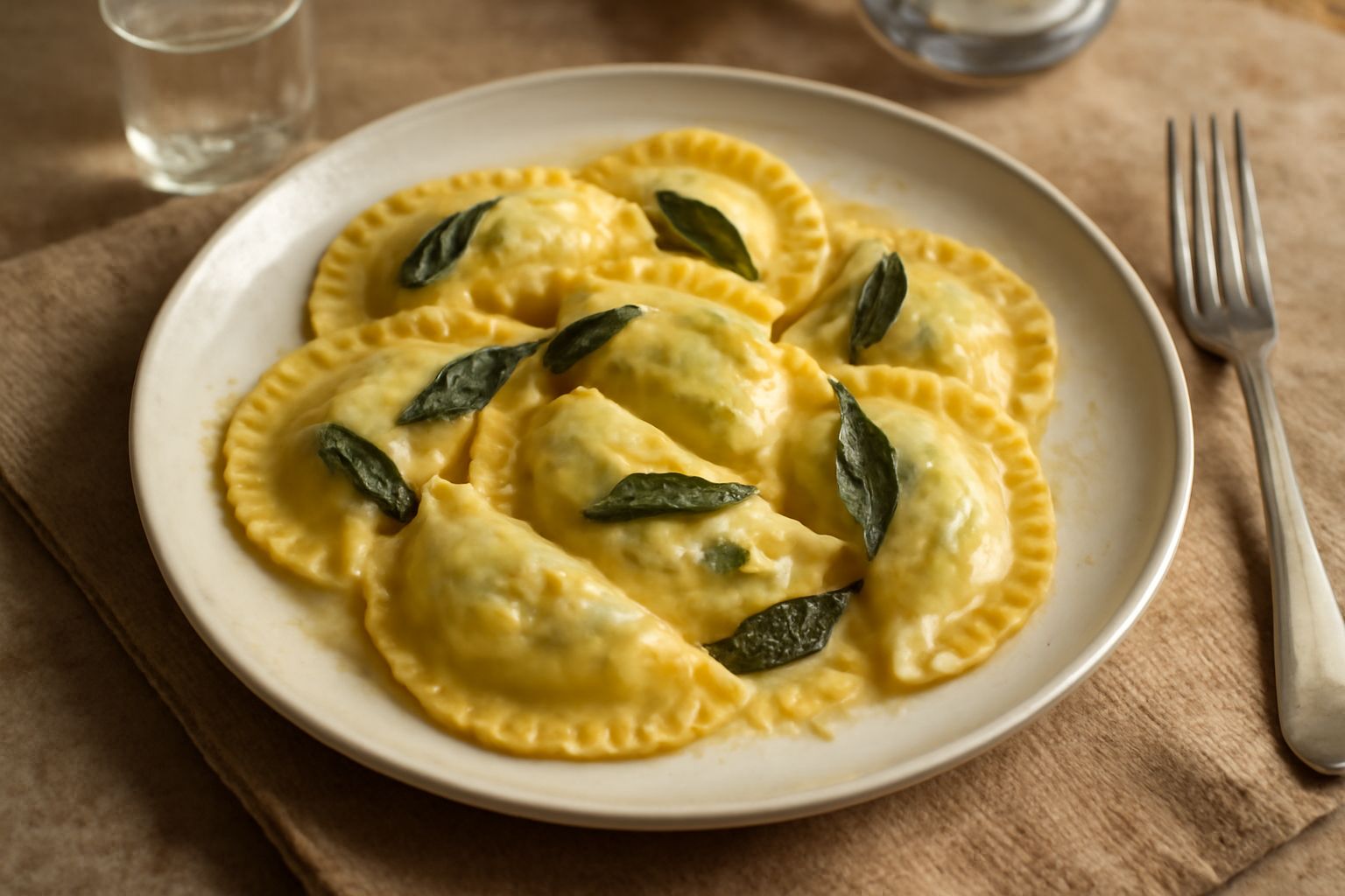 Casunziei di ricotta e scarti