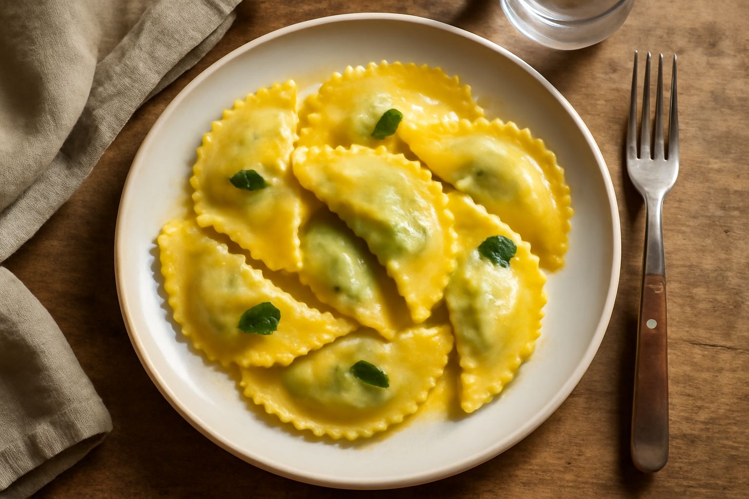Casunziei di ricotta e spinaci