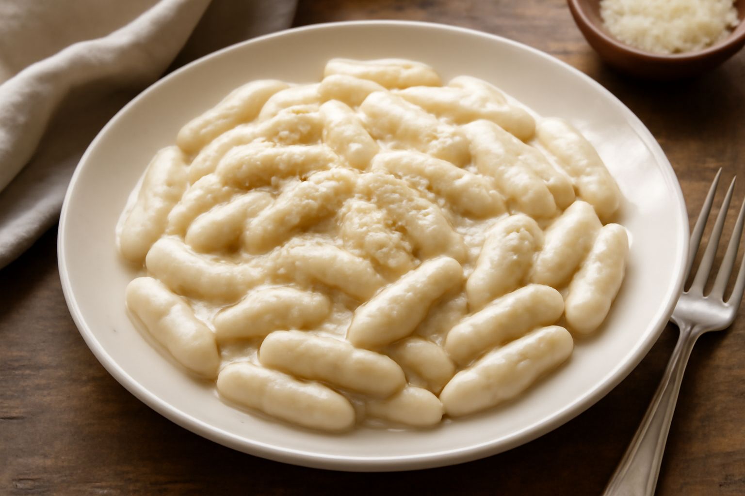 Cavatelli alla panna