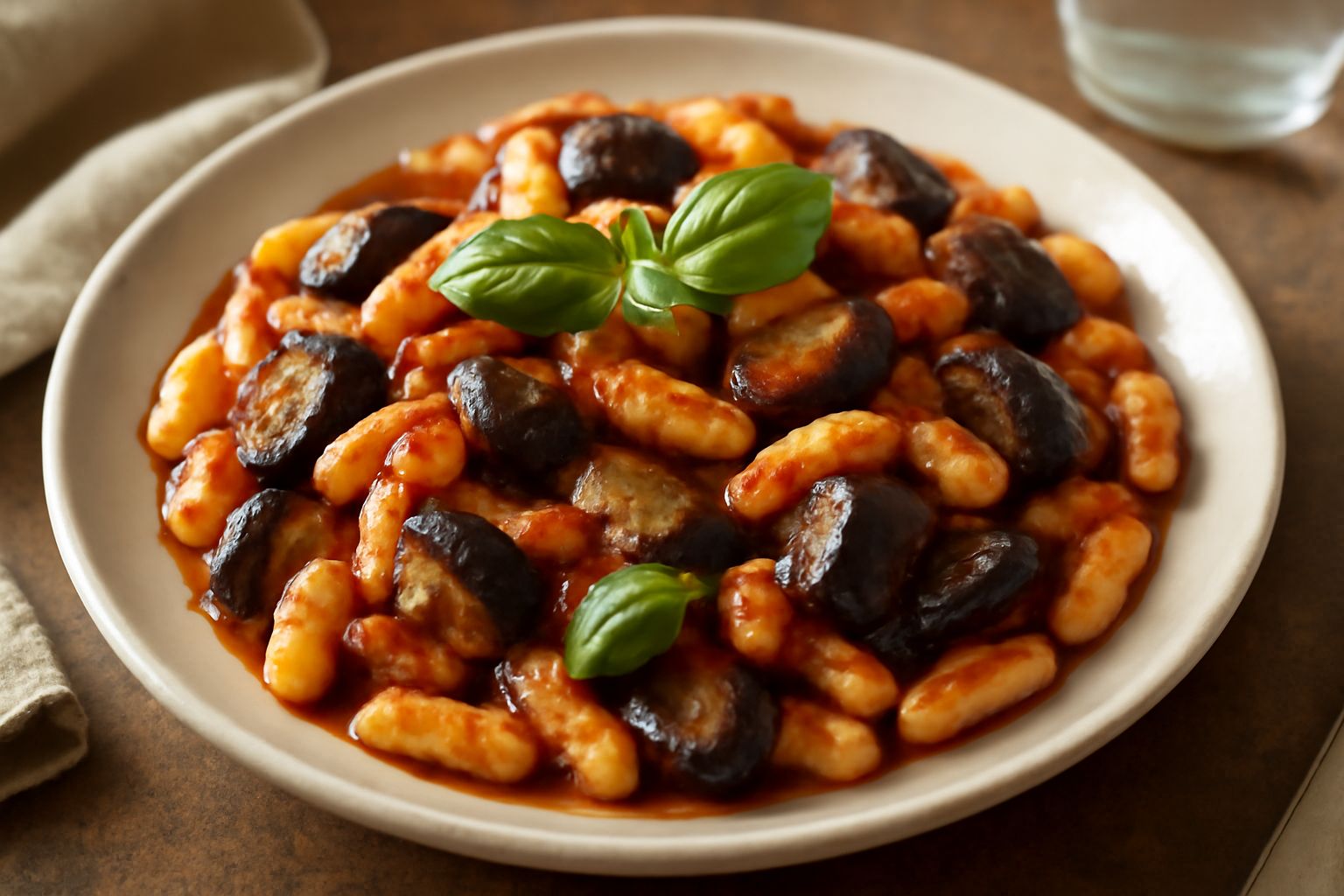 Cavatelli con le melanzane