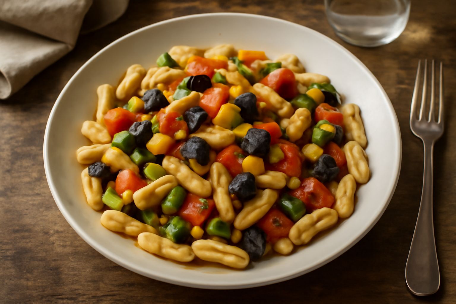 Cavatelli con le verdure