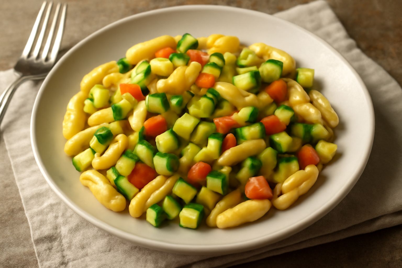 Cavatelli con le zucchine