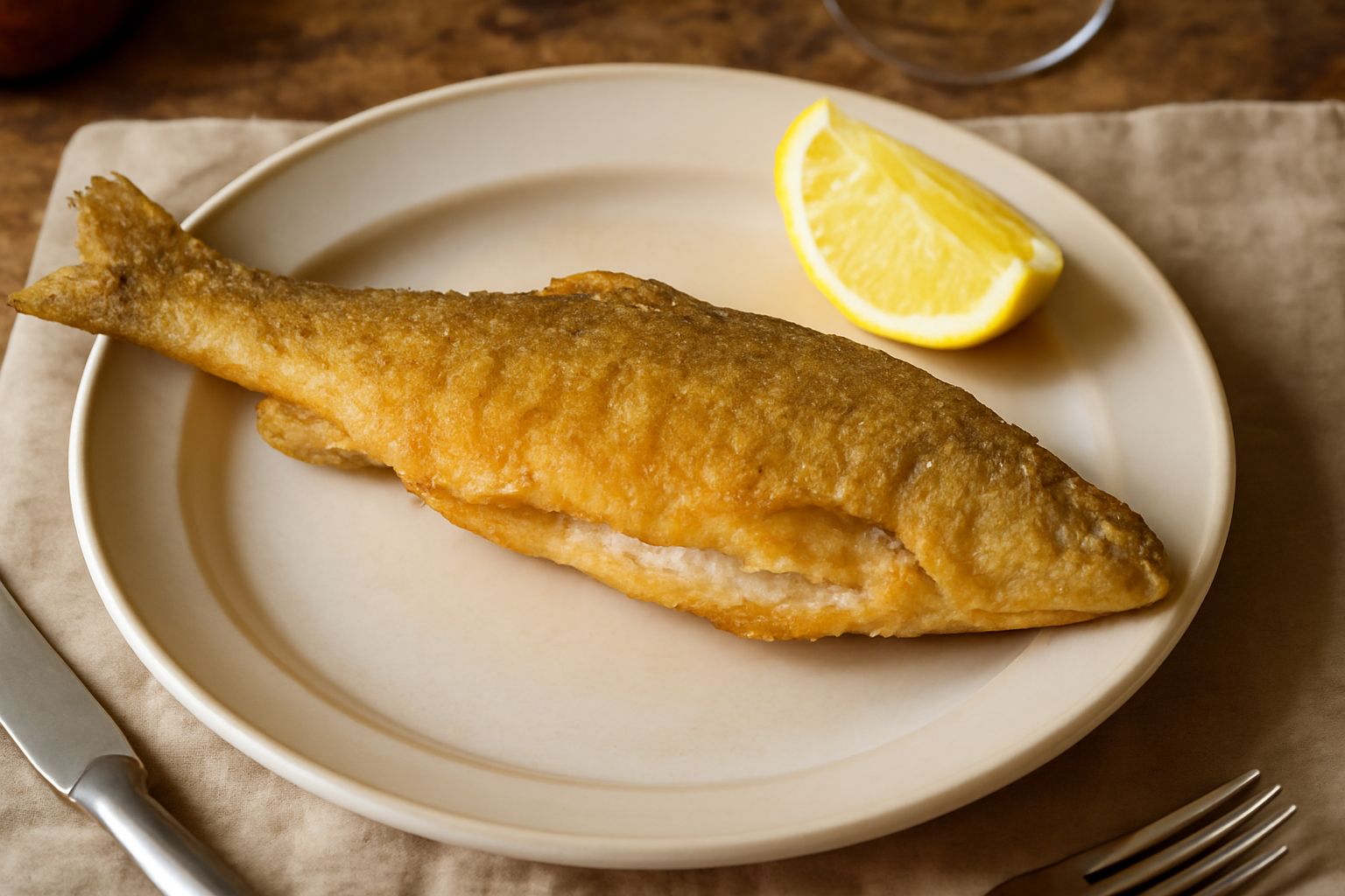 Cavedano fritto