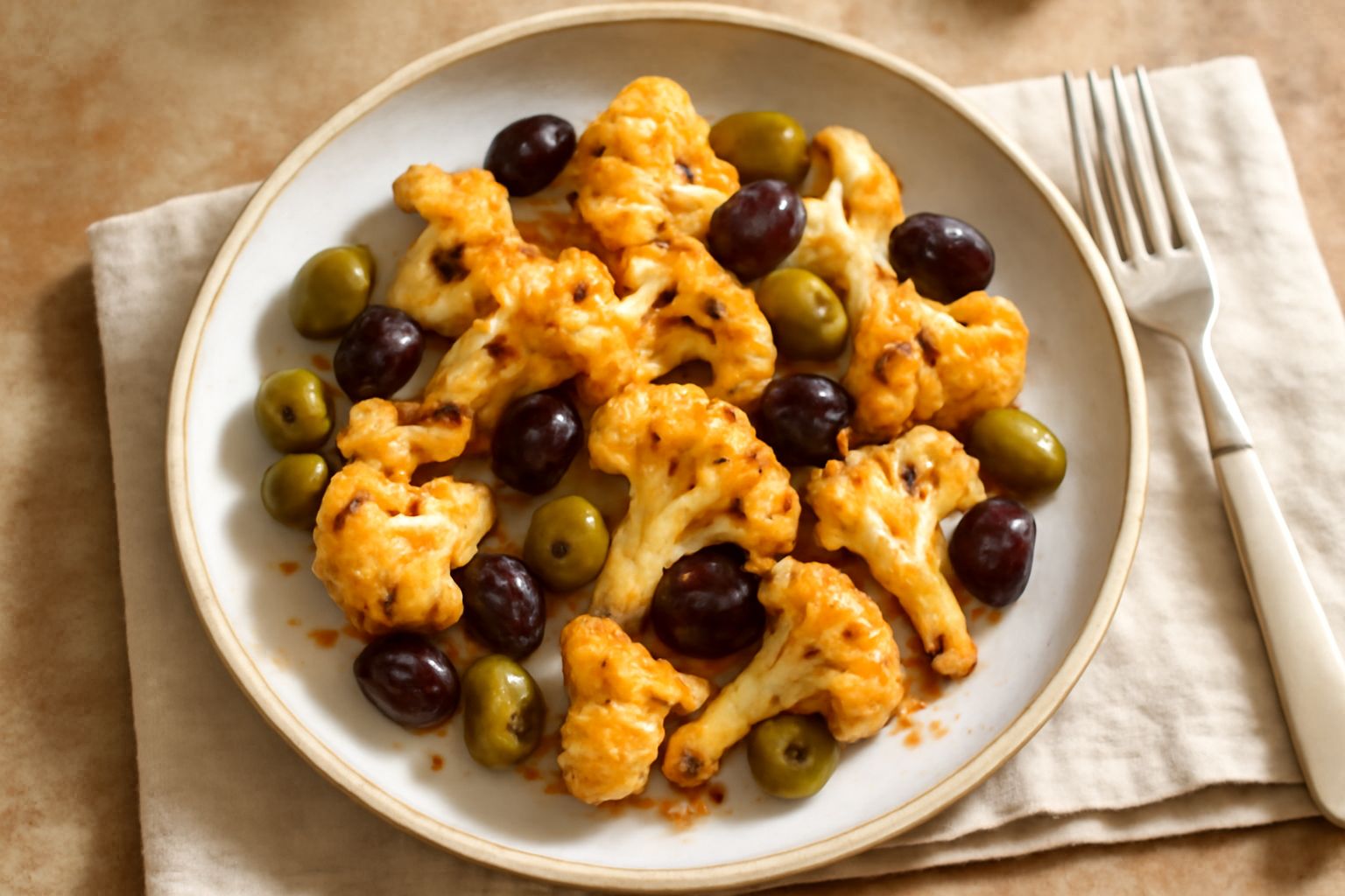 Cavolfiore e olive miste