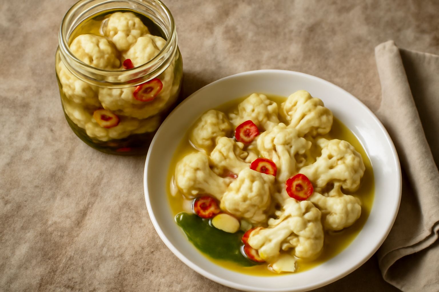 Cavolfiore sott'olio