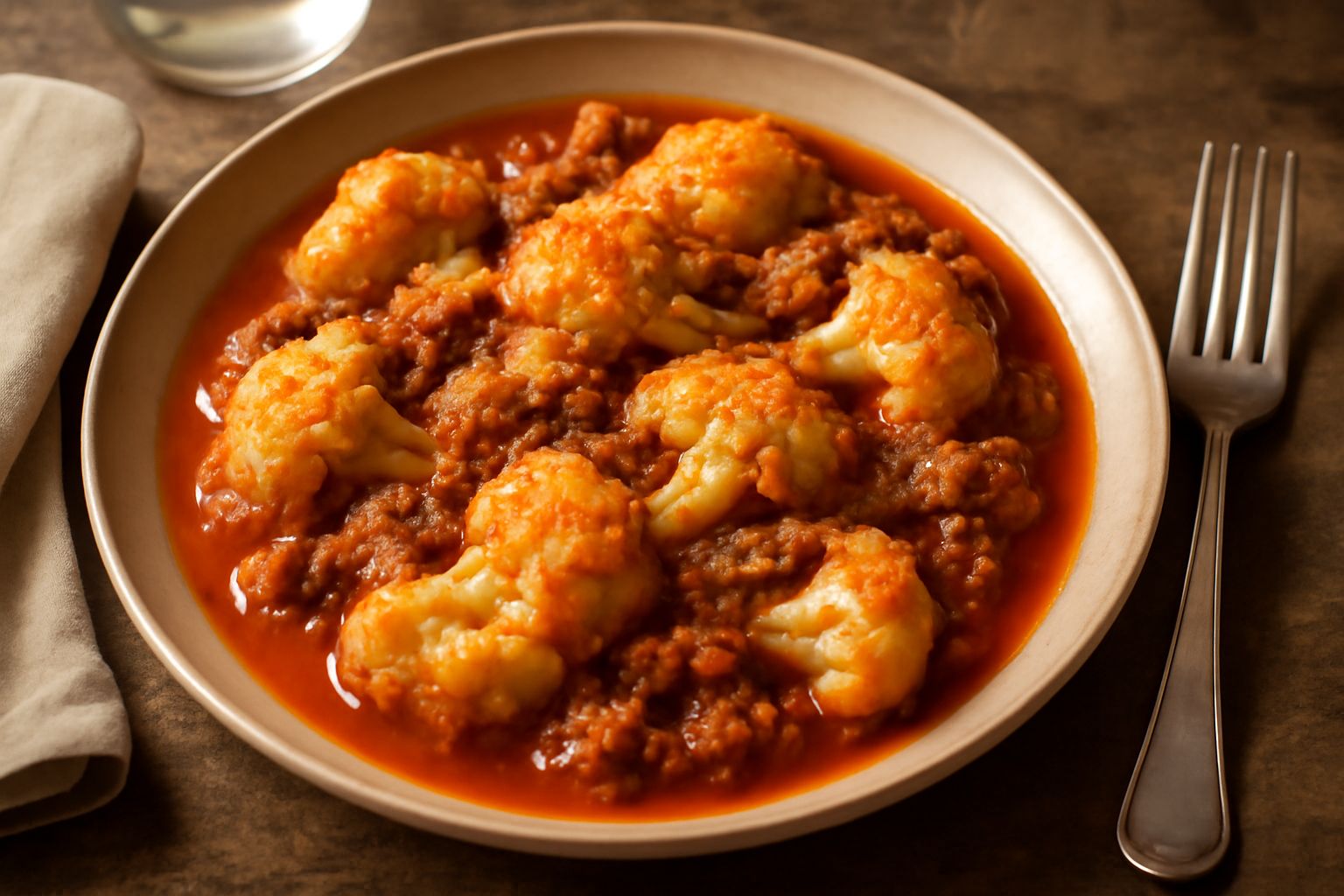 Cavolfiori ca' la carne