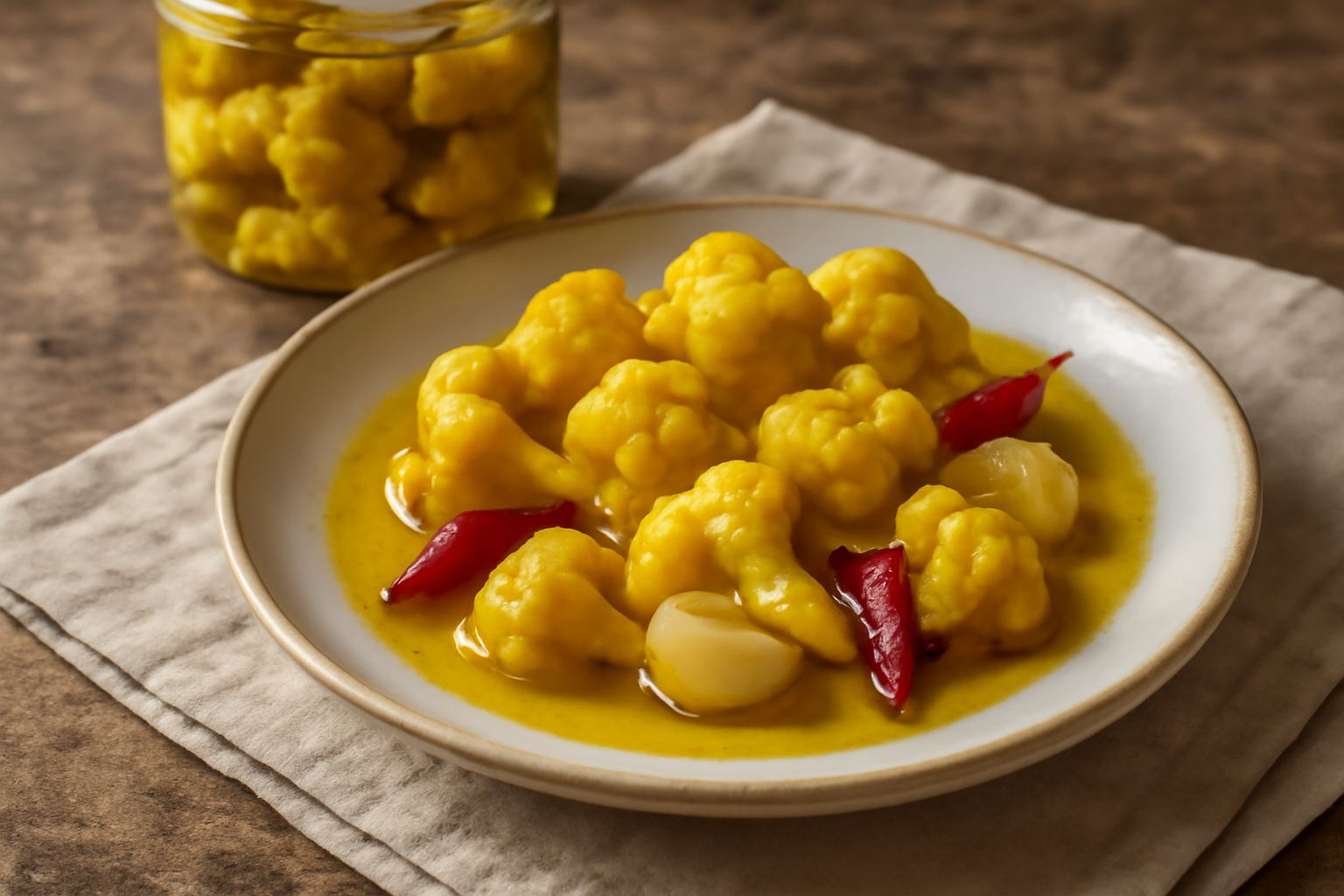 Cavolfiori sott'olio