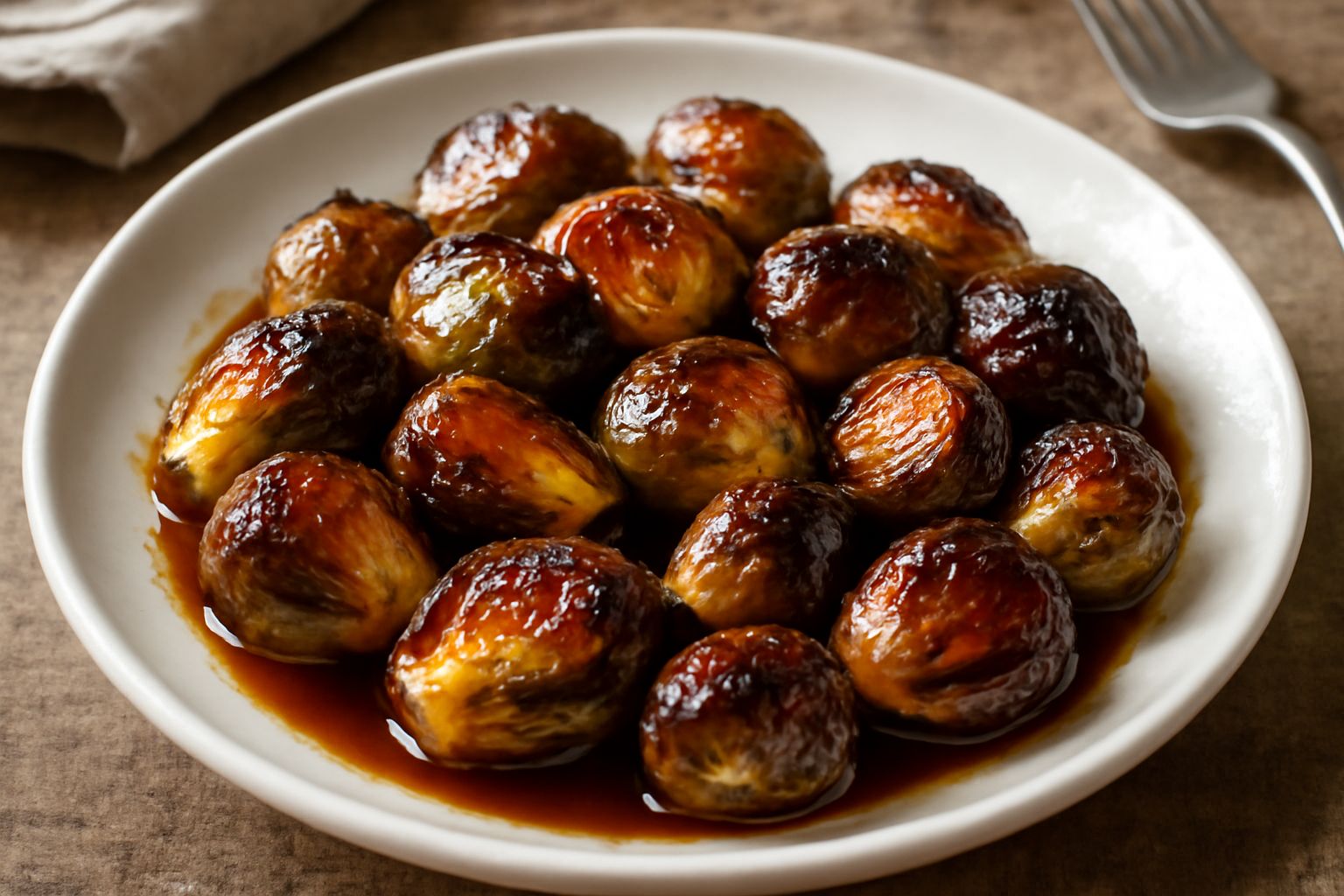 Cavolini di Bruxelles in agrodolce