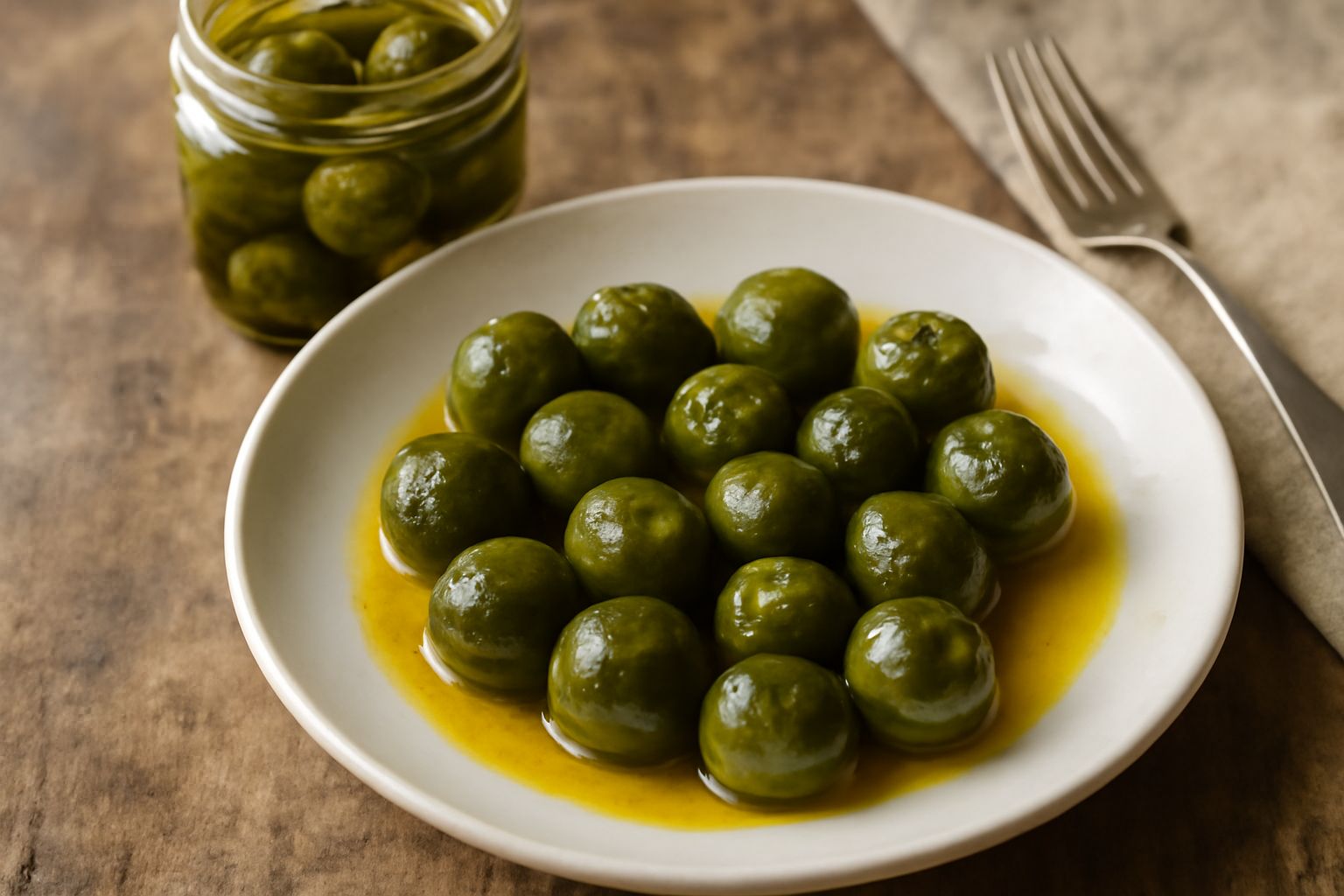 Cavolini di Bruxelles sott'olio