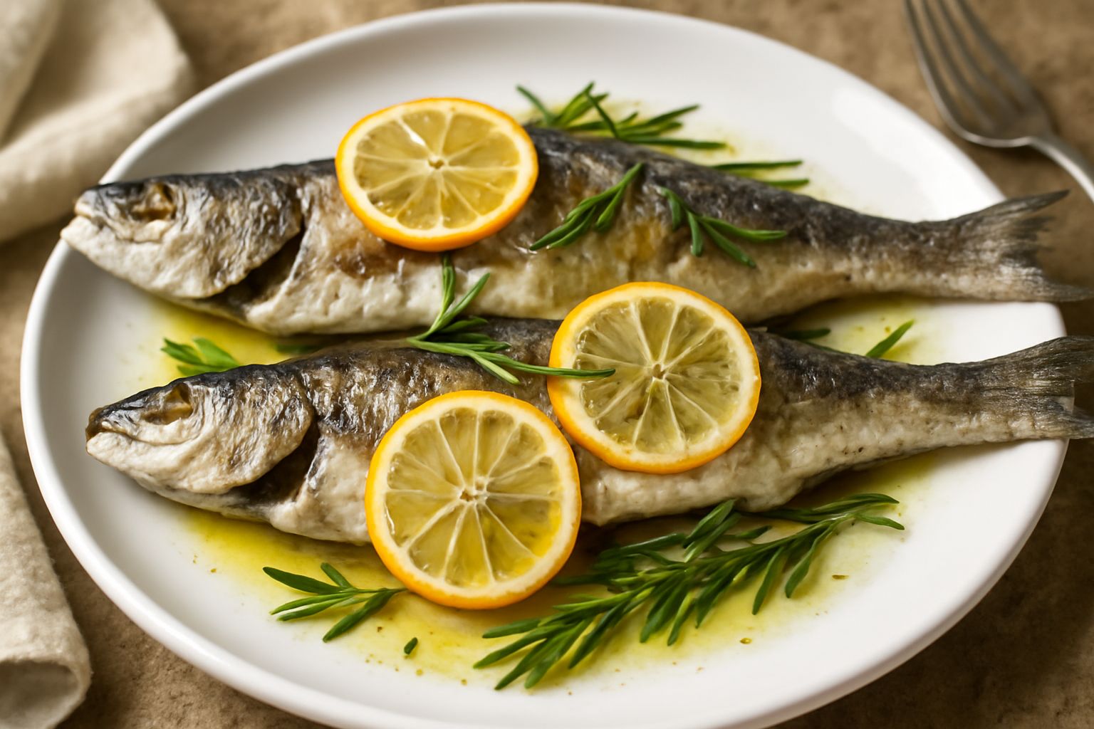 Cefali al forno