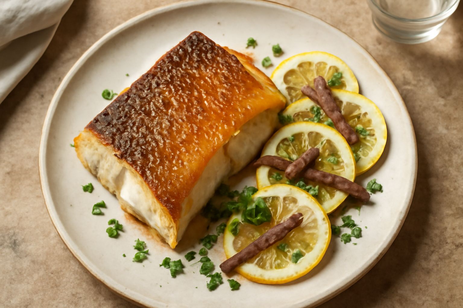 Cernia al forno