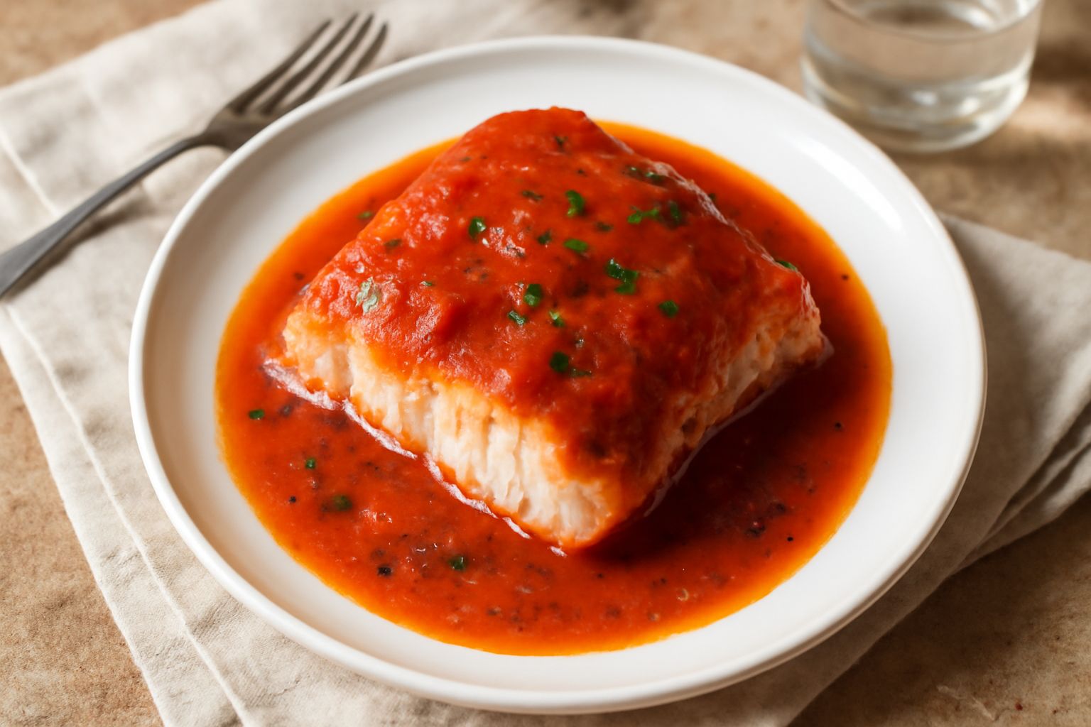 Cernia al sugo