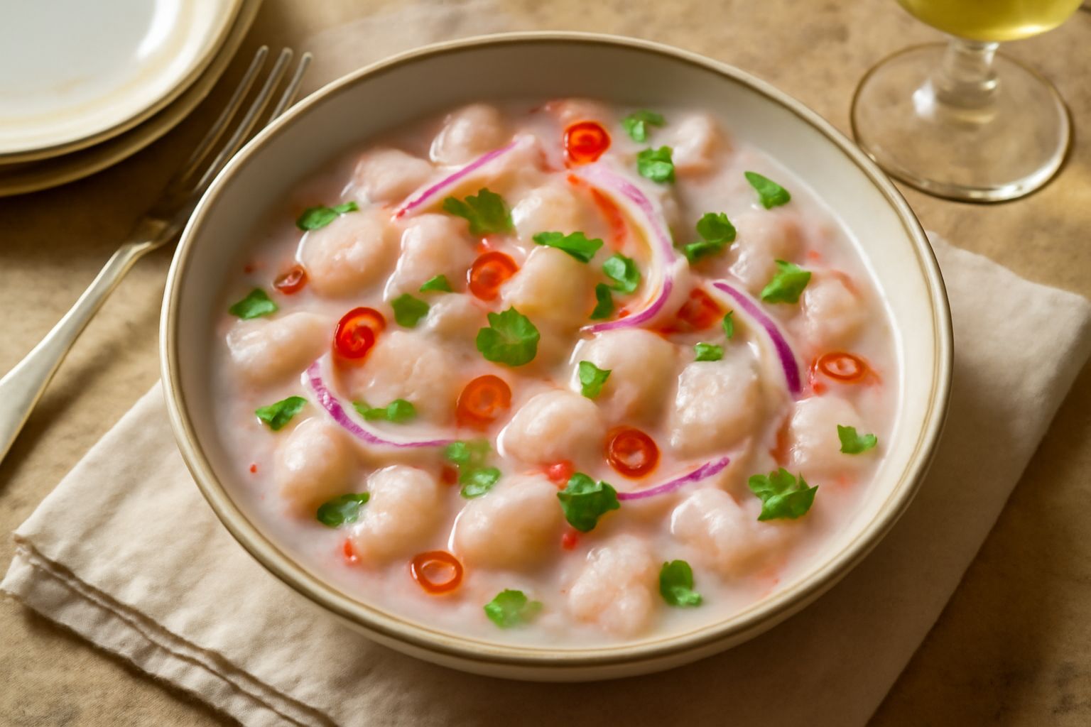 Ceviche di pesce