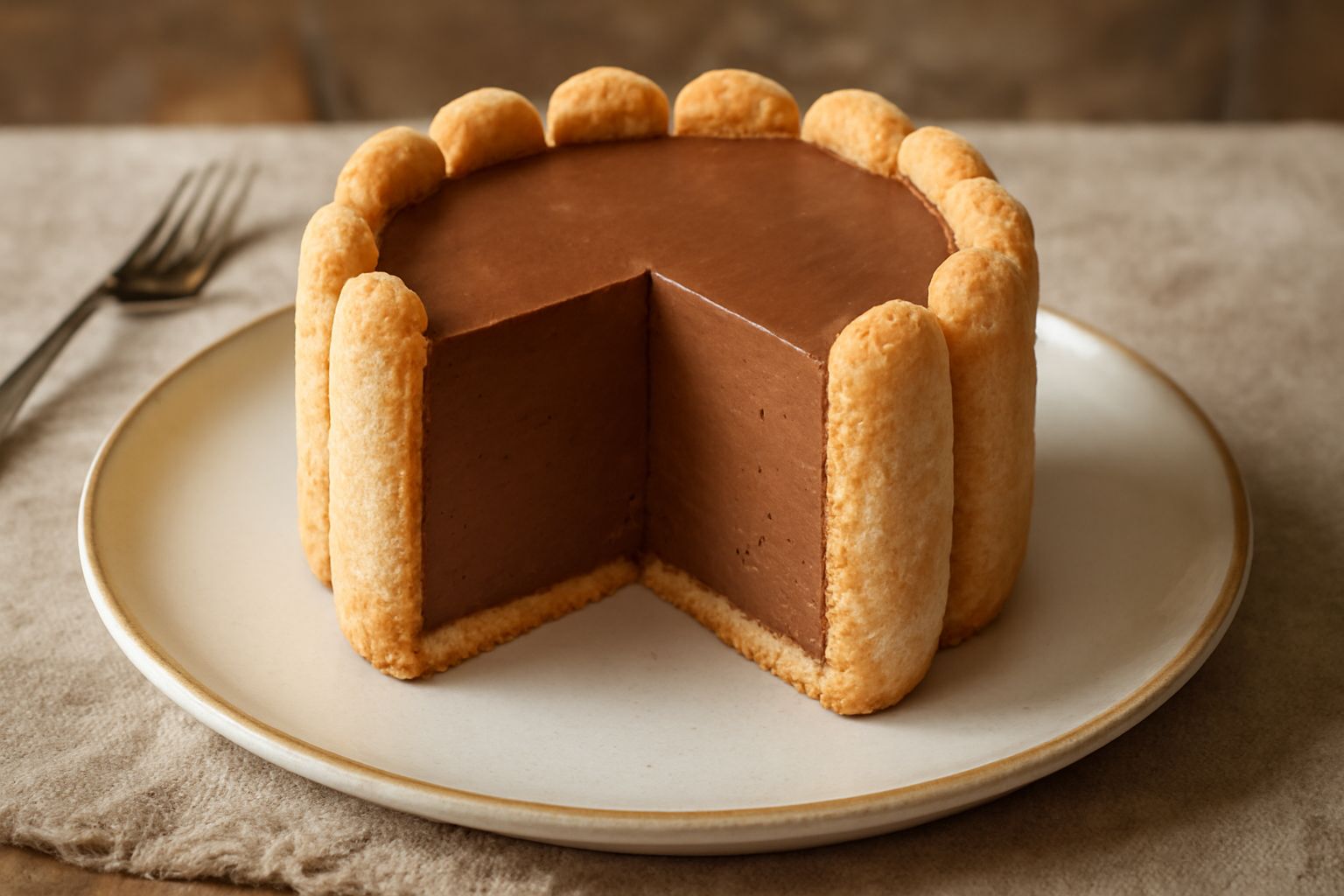 Charlotte al cioccolato