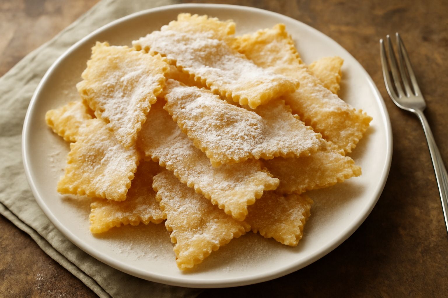 Chiacchiere piemontesi