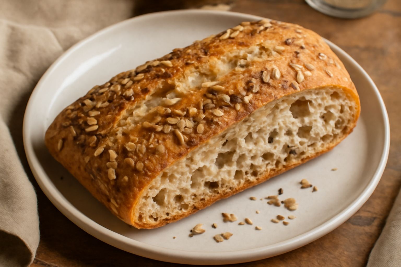 Ciabatta ai semi