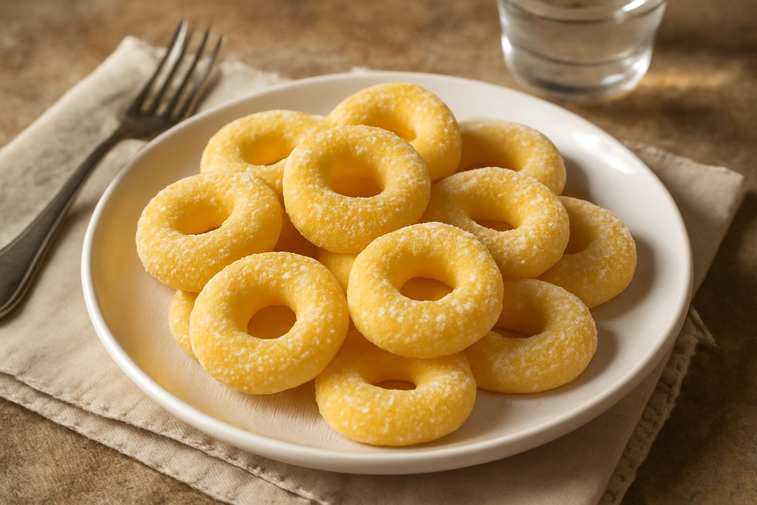 Ciambelle di polenta