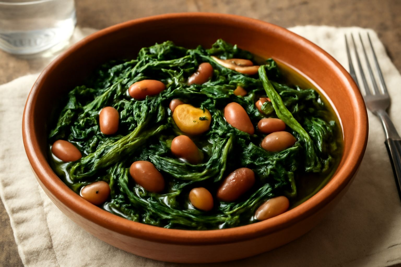 Cicoria e fagioli