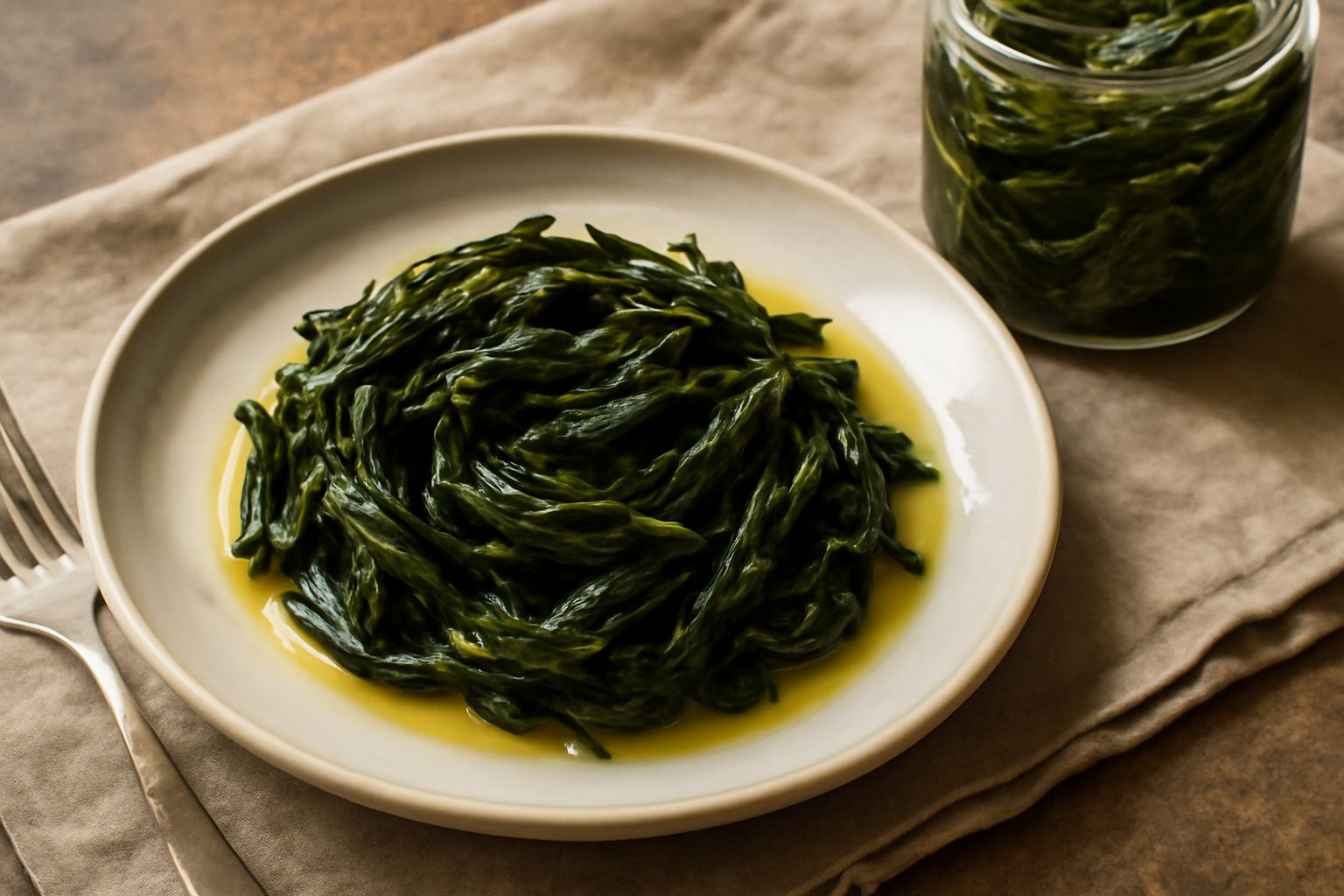 Cicoria selvatica sott'olio
