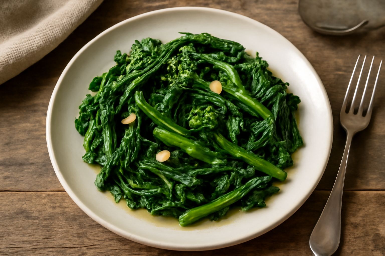 Cime di rapa ripassate: il contorno che non ammette distrazioni