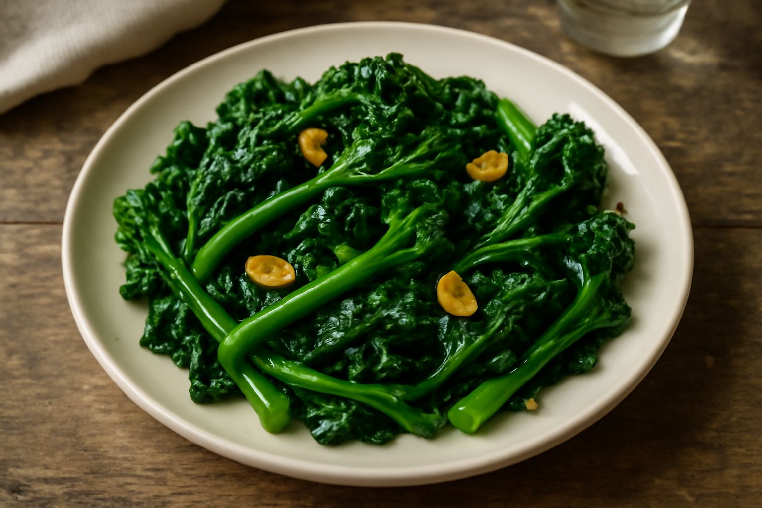 Cime di rapa saltate