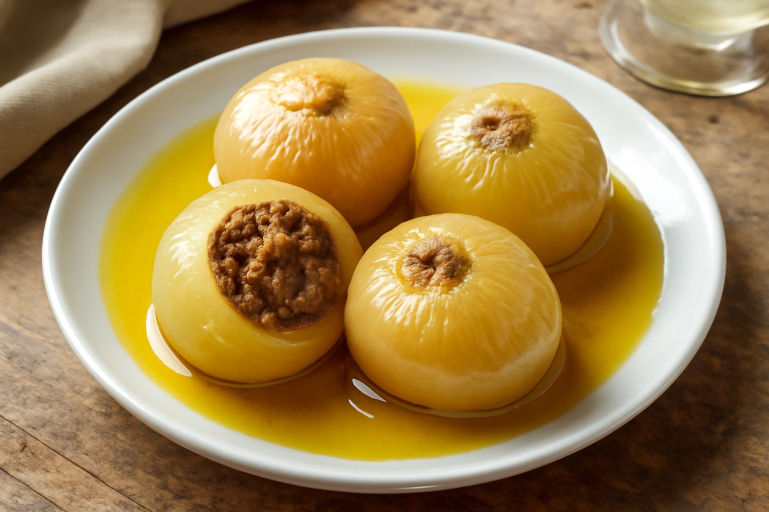 Cipolle ripiene sott'olio