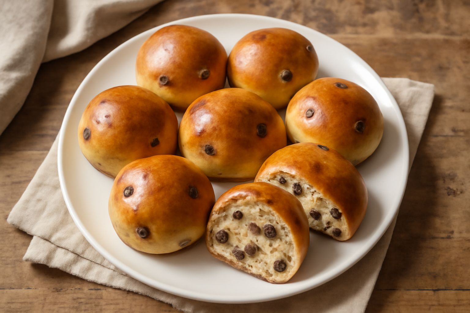 Coccoi con uvetta
