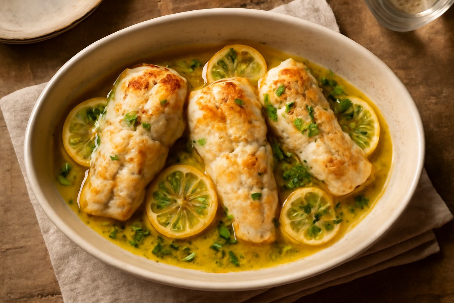 Coda di rospo al forno
