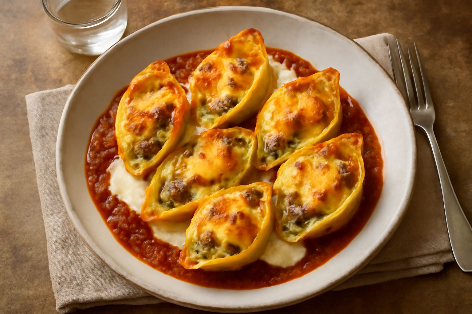 Conchiglioni ripieni