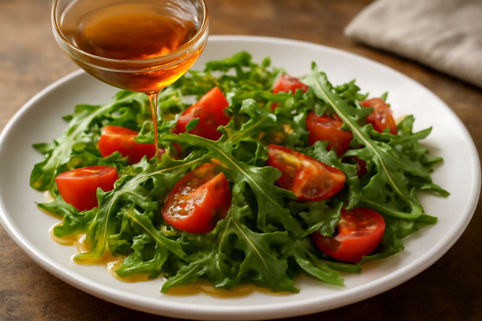 Condimento all'olio di semi di lino