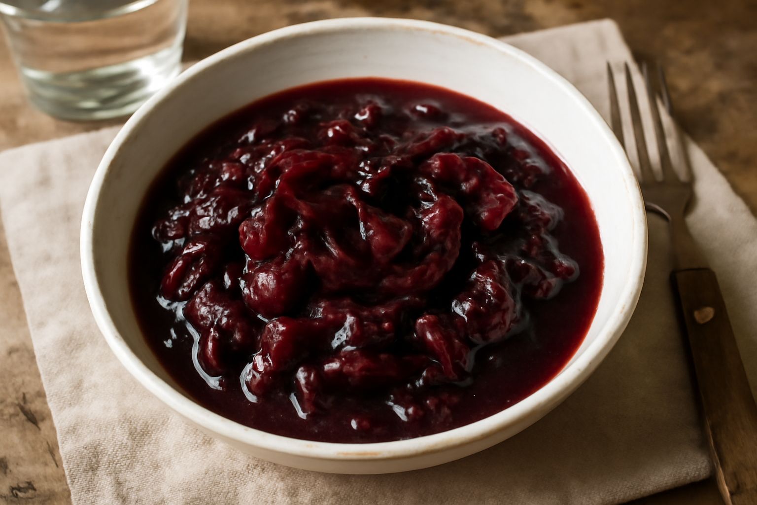 Condimento de radicchio