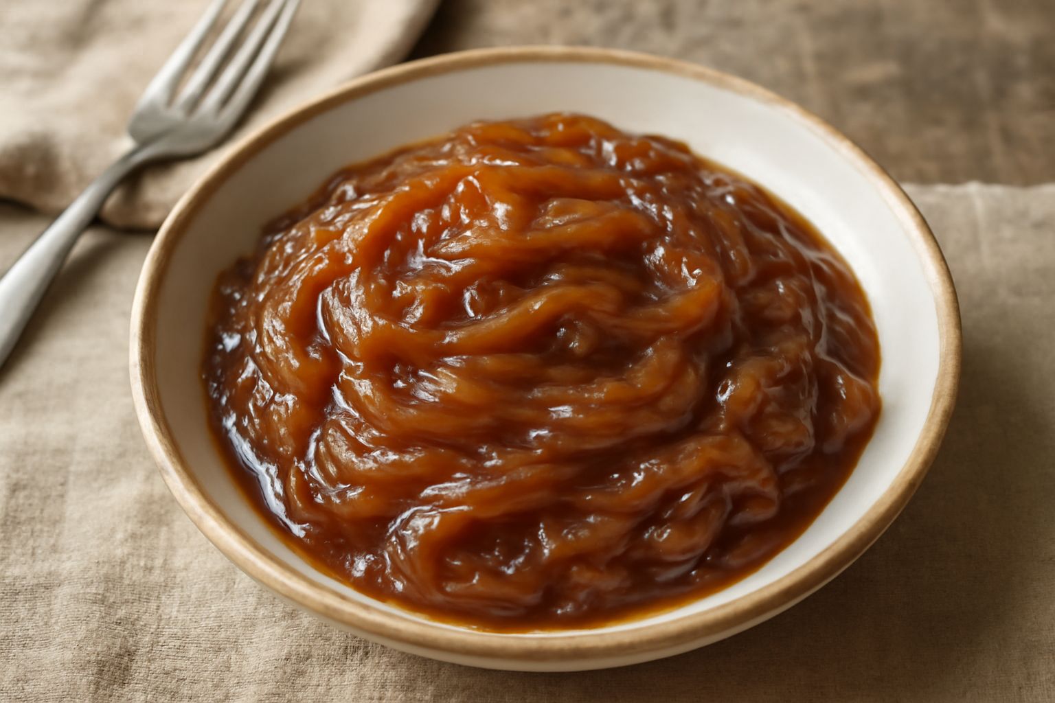 Condimento di cipolla caramellata