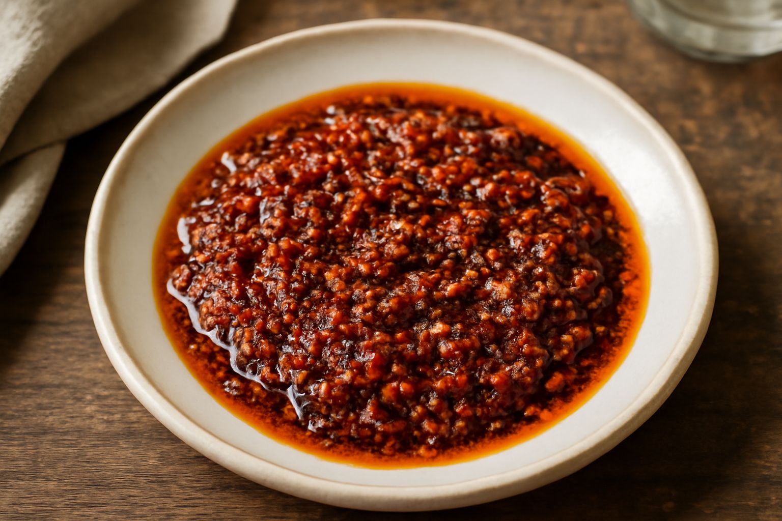 Condimento di peperoncino secco