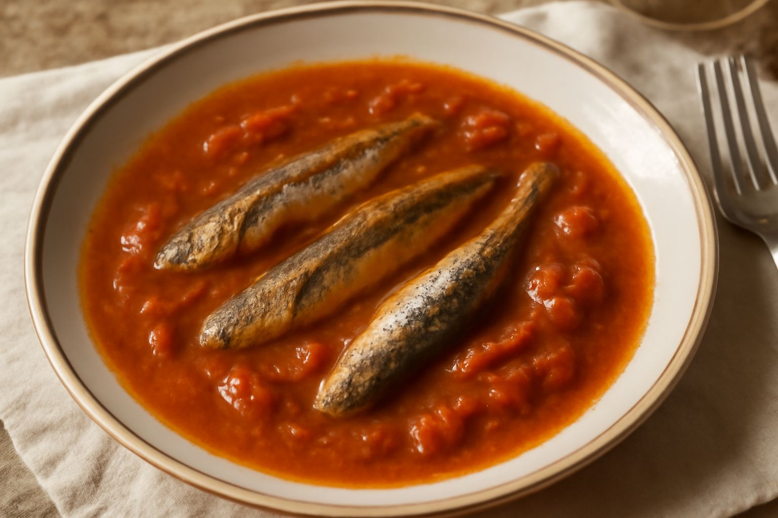 Condimento di pesce azzurro