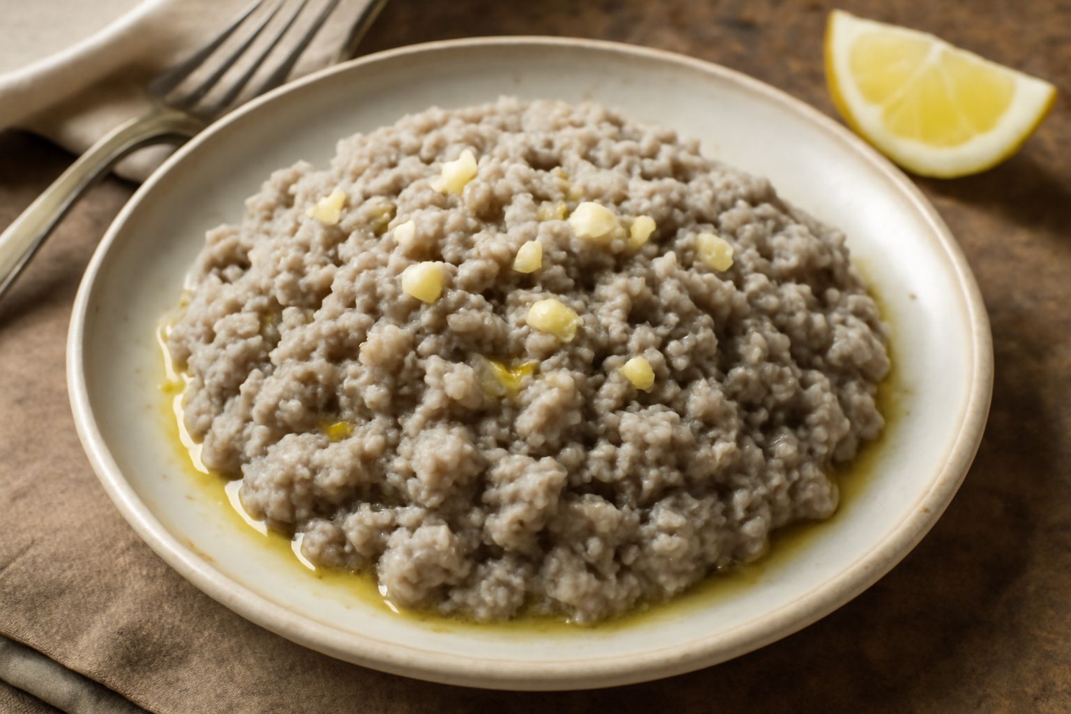 Condimento di pesce secco salato