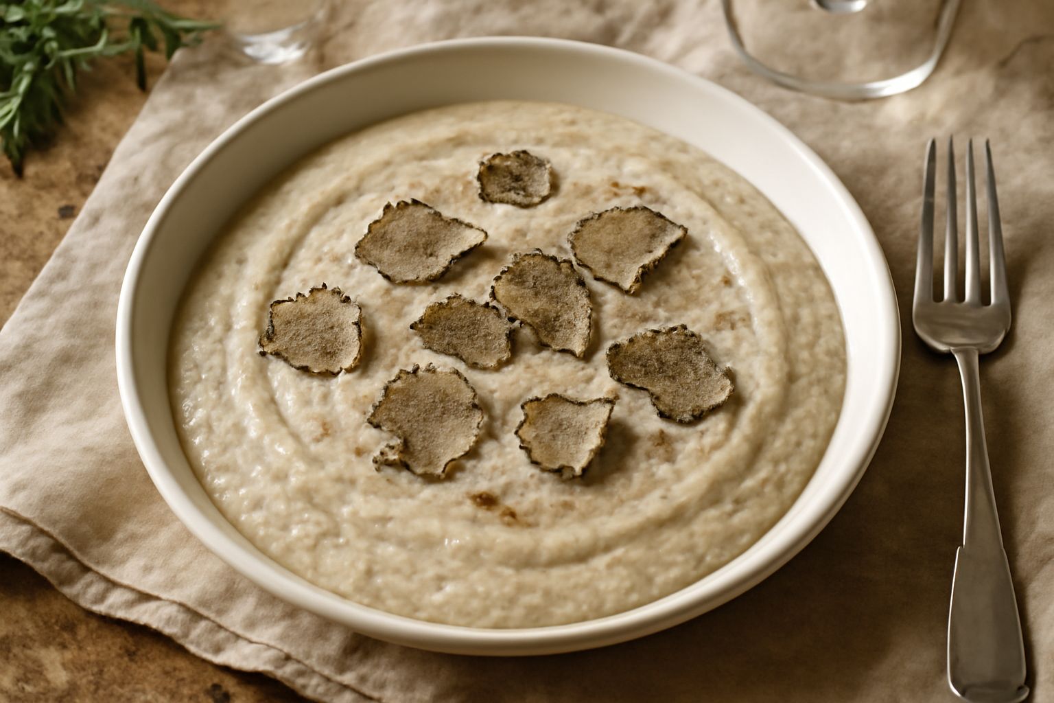 Condimento di tartufo bianco