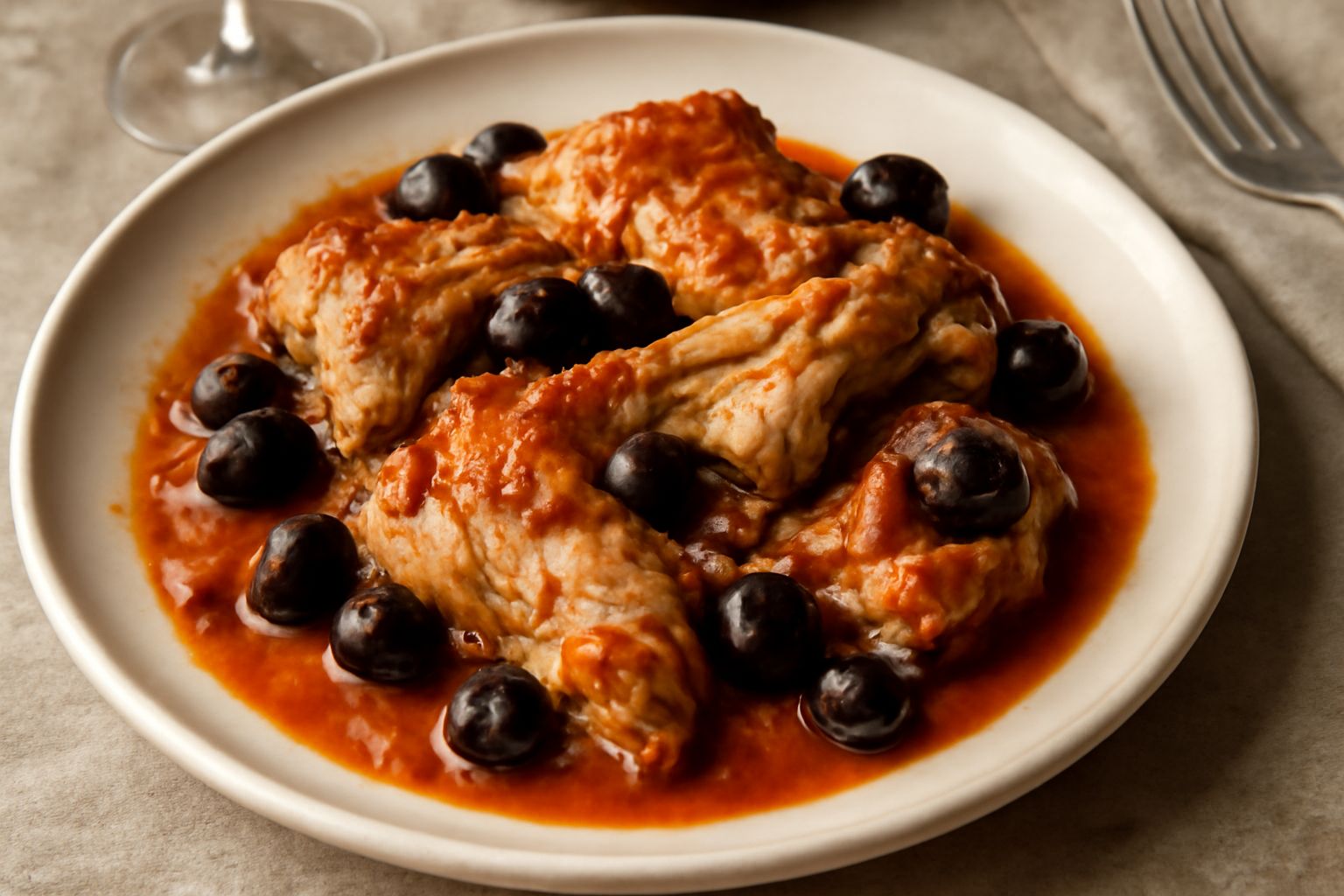 Coniglio alla brindisina
