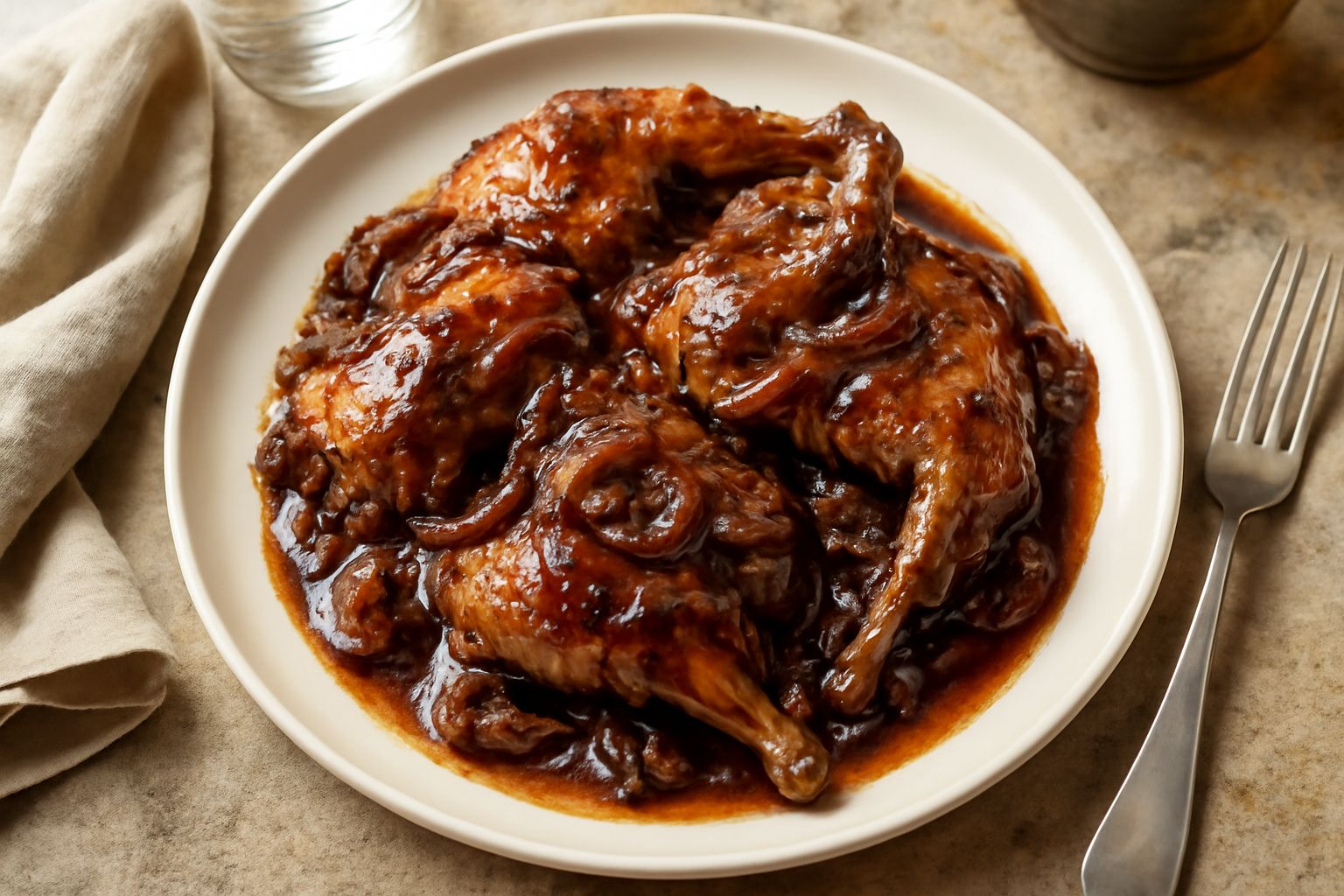 Coniglio in agrodolce