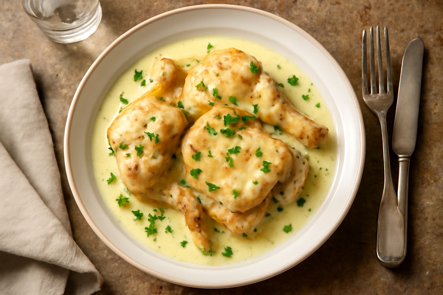Coniglio in fricassea