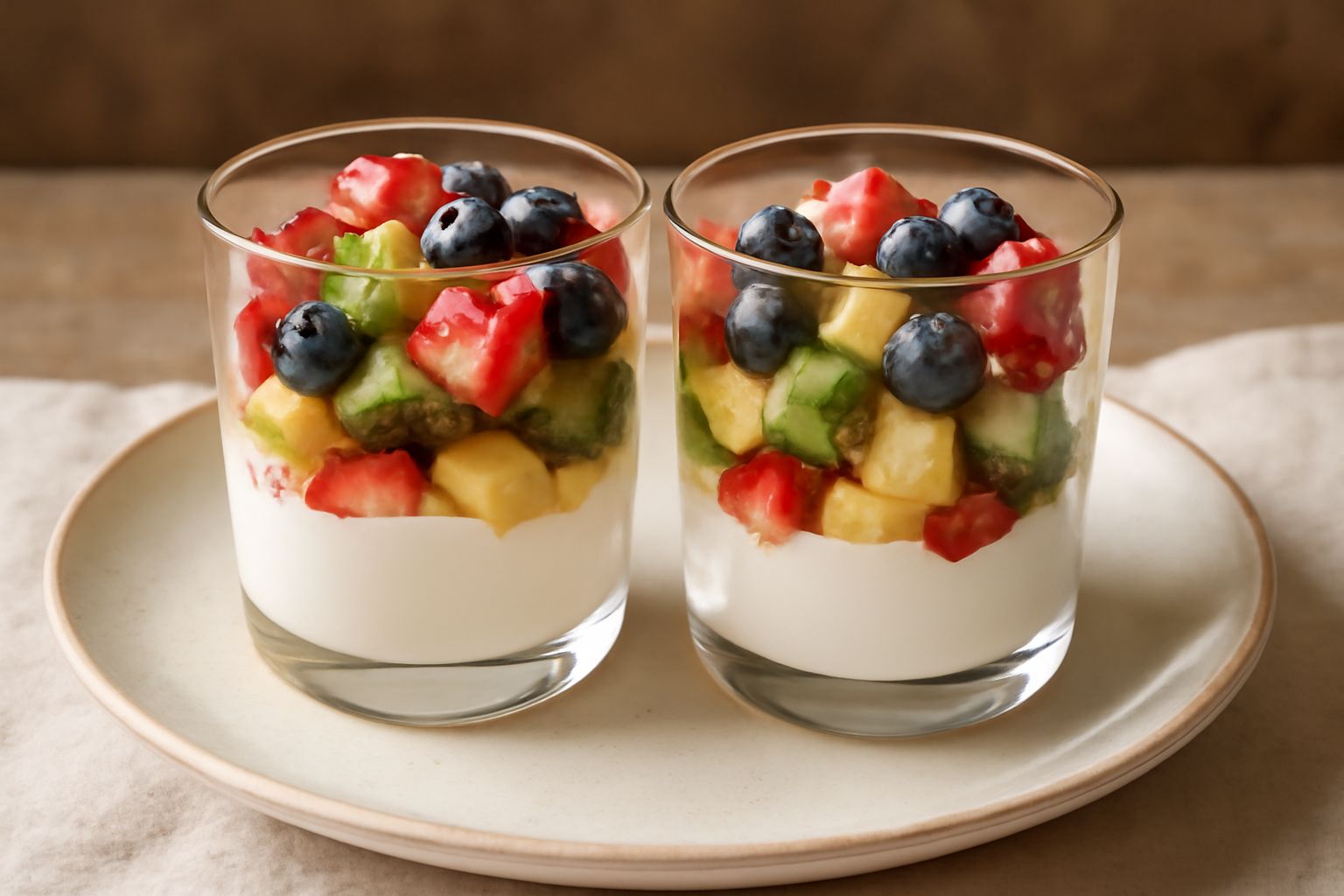 Coppette di frutta