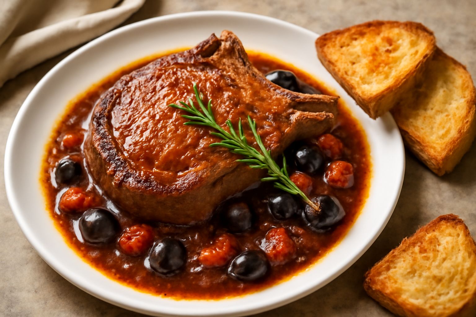 Costata alla pesarese